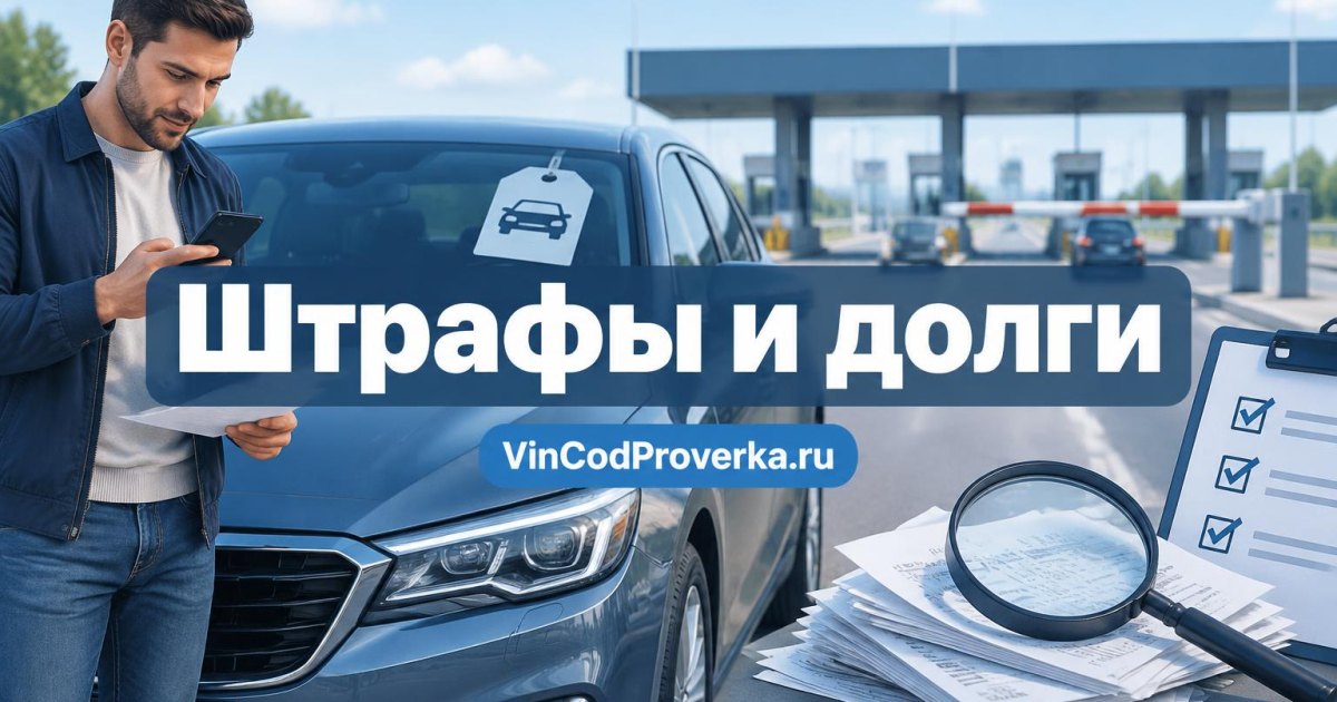 Проверить машину на штрафы, долги и налог перед покупкой