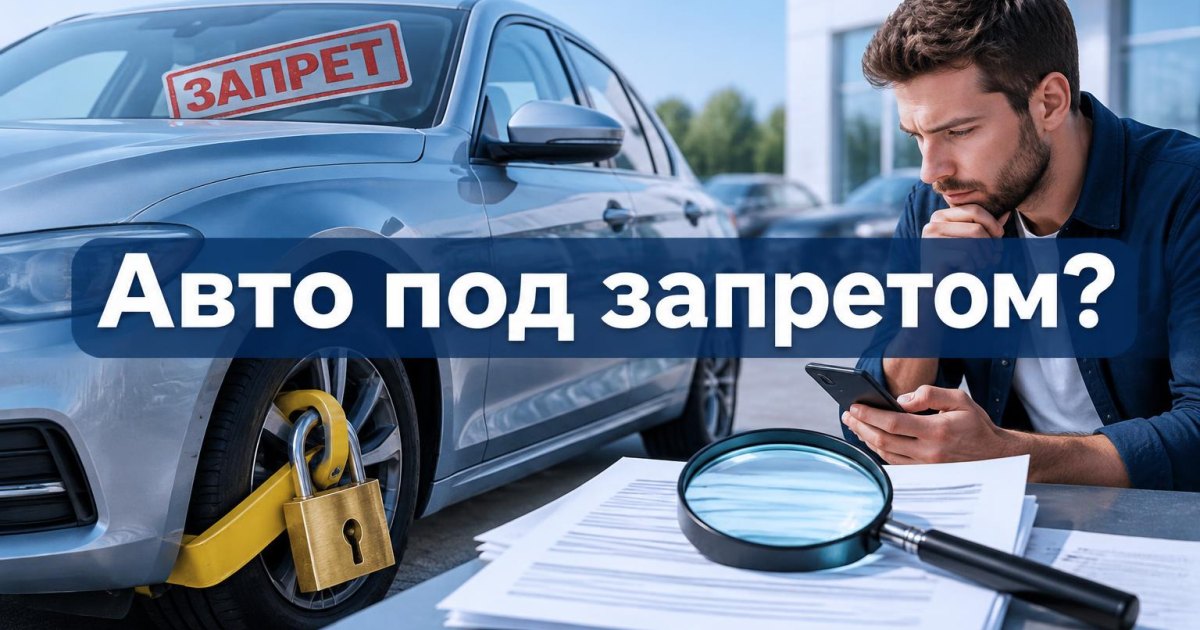 Проверка авто на ограничения: запреты, аресты, как снять
