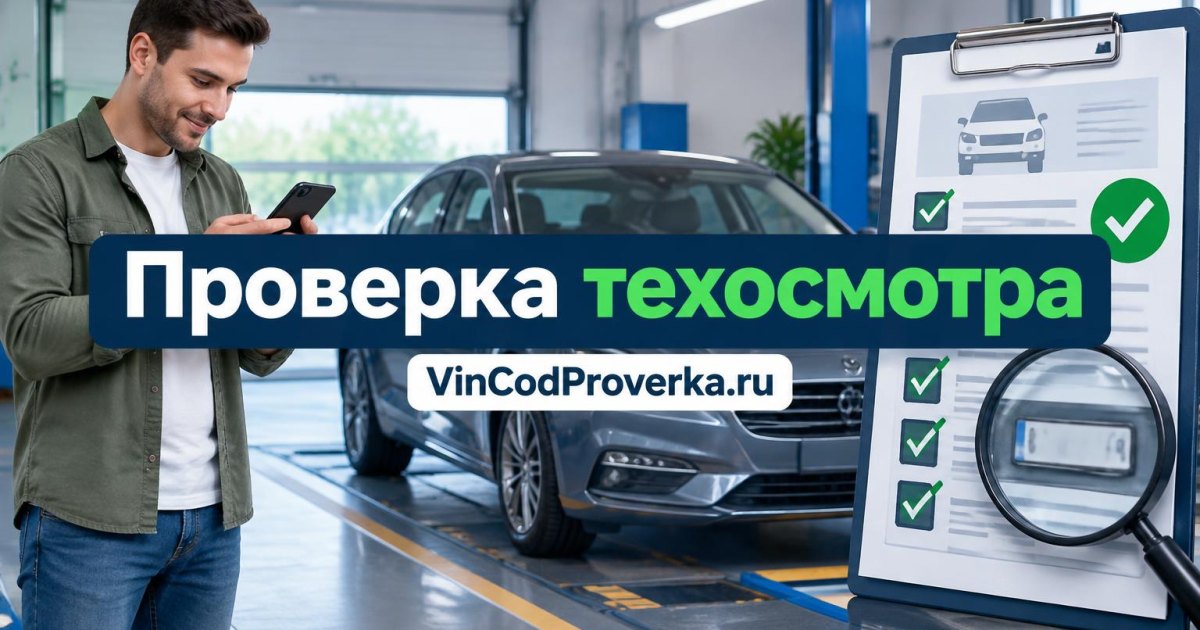 Проверка техосмотра по госномеру: как найти диагностическую карту