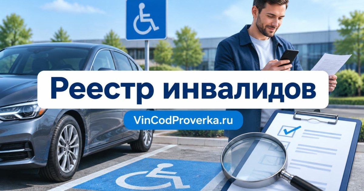 Реестр инвалидов: как проверить машину и что это значит